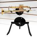 Trumpet Horizontal Holder Bracket Space Saving Wall Mount Rack Accessory. 