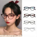 Transparent Models Blue Light Blocking Eyewear Triangle Fashion Eyeglasses Sunglasses Cat Eye Sexy. 