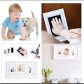 Newborn Baby Footprints Handprint Ink Kits Safe Non-toxic Ink Pads Pet Paw Print Pad Inkless Clean Touch Ink Kit For Baby Shower. 