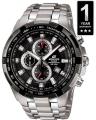 Casio Edifice Black Metal Analog Watch For Men. 
