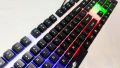 Wired Gaming colourful backlit keyboard. 