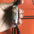 S9 Ultra smart watch with 3 strap 2.02 inch Display wireless charges  Hiwatch Plus App. 