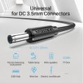 Vention USB to DC 3.5mm Charging Cable USB A Male to 3.5 Jack Connector 5V Power Supply Charger Adapter for USB HUB Power Cable. 