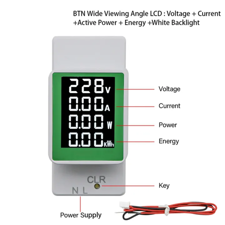 4IN1%20Din%20Rail%20AC%20Monitor%20AC50-300V%20100A%20Voltage%20Current%20Watt%20KWH%20Power%20Digital%20Energy%20Meter%20Voltmeter%20Ammeter%20Wattmeter%20Easy%20to%20Use%20-%20Image%204