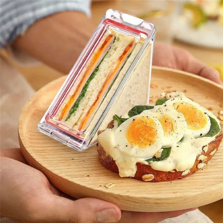 Nullmul%20Triangle%20Sandwich%20Container%20Triangle%20Clear%20Plastic%20Sandwich%20Container%20with%20Lid%20To-Go%20Containers%20for%20Cheese%201Pcs%20-%20Image%202