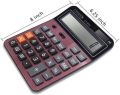 14 Digits Large Key Display Desktop Calculator Battery and Solar Support CT-8840. 