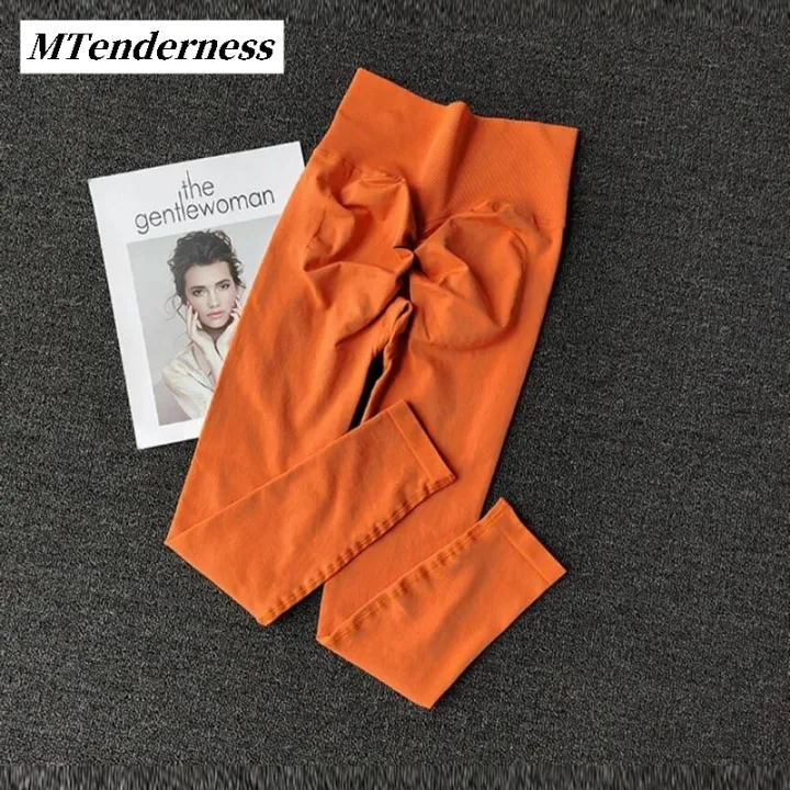 MTenderness%20Hip%20pants%20fast%20dry%20running%20gym%20gym%20spanking%20high%20waist%20Portable%20yoga%20seamless%20gym%20bottoms%20sheer%20yoga%20pants%20crunch%20-%20Image%205