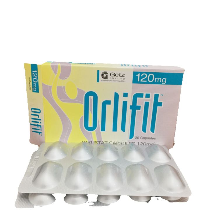 Orlistat 120mg 20 capsules Pack