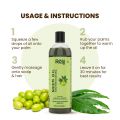 Rey Naturals Cold Pressed Pure Neem Oil For Hair Dandruff | Neem Oil For Skin | Neem Hair Oil for Hair Growth | Neem Oil For Hair Lice And Nits | Neem Oil Pure For Body Massage & Acne - 200ML (FROM INDIA)SAB. 