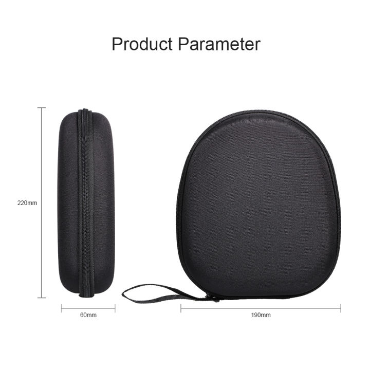 MDR-XB450%20950AP%20Hard%20Headphone%20Case%20Carrying%20Headphone%20Bag%20Travel%20Carrying%20Case%20Storage%20Ultimate%20Protection%20Replacement%20for%20Sony%20-%20Image%203