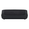 For JBL Flip 6 Speaker Portable Silicone Case with Shoulder Strap Black. 