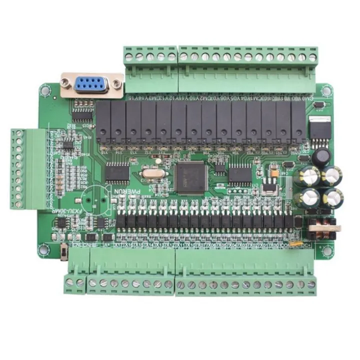 PLC%20Industrial%20Control%20Board%20Simple%20Programmable%20Controller%20Type%20FX3U-30MR%20Support%20RS232/RS485%20Communication%20-%20Image%202