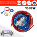 2X 1500W Car Amplifier Installation Wiring Harness Kit 8GA Audio Amplifier Subwoofer Power Cable. 