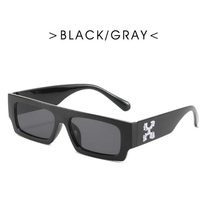 [ALLGOOD] Black Rectangle Sunglasses Man Driving Shades Male Sun Glasses Designer Outdoor leisure Tourism Glasses
