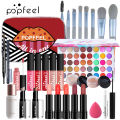 POPFEEL Makeup Kit Professional 8-56Pcs Complete Make-up Kit Makeup Box Eyeshadow Lip Gloss Concealer Cosmetic Bag Kit Maquiagem. 