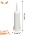 SuperRide Plastic Flower Vase Insert Graveside Memorial Flower Vase Holder for Cemeter Reusable Bouquet Insert for Headstone Lawn Decoration for Memorial Day Spike Included Easy-to-use Garden Vase Holder. 