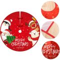 Christmas Tree Skirt Outdoor Xmas Floor Mat Cover Home Decoration, H. 