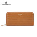 David jones Paris long wallet for women ladies branded purse girls card holder woman leather pouch 2023. 