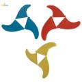 Board Fin Surfboard Tail Fin Left Middle and Right Universal Detachable Tail Rudder Surfing Fin for Paddleboard Surfboard Repair. 