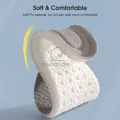 Outtobe Unis ex Shoe Insoles Sport Running Shoes Insoles F ree Cu tting Insoles Breathable Shoe Pad Shock Absorption Non-slip Massage Pads Sweat-absorbent Sports In soles for Walking Running Sports Long Standing. 