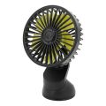 Universal Large Wind Three Speed Control USB Suction Cup Fan 12V 24V. 