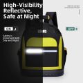 Multifunctional Large Capacity Tool Backpack Waterproof Wear-resistant Heavy Duty Tool Organizer with Hard Bottom Thickened Electrician Tool Bag. 