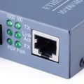 Gigabit Fiber Optical Media Converter HTB-GS-03 1000Mbps Single Fiber SC Port External Power Supply,Only B Port Terminal. 