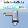 USB 3.0 SD TF Card Reader 6 in 1 Multi Memory Cardreader Type C/Micro Usb/U Disk/Tf/Sd Flash Drive OTG Phone Laptop Adapter. 