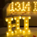 Led Luminous Letters Lights Romantic Night Powered Creative Patty Wedding Birthday Bedroom Decor. 