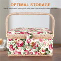 Extra Large Sewing Basket,for Needles, Thread, Tape Measure. 