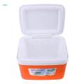Durable 5L BBQ Picnic Cooler Box for Keeping Drinks Food Warm/Cold Orange. 