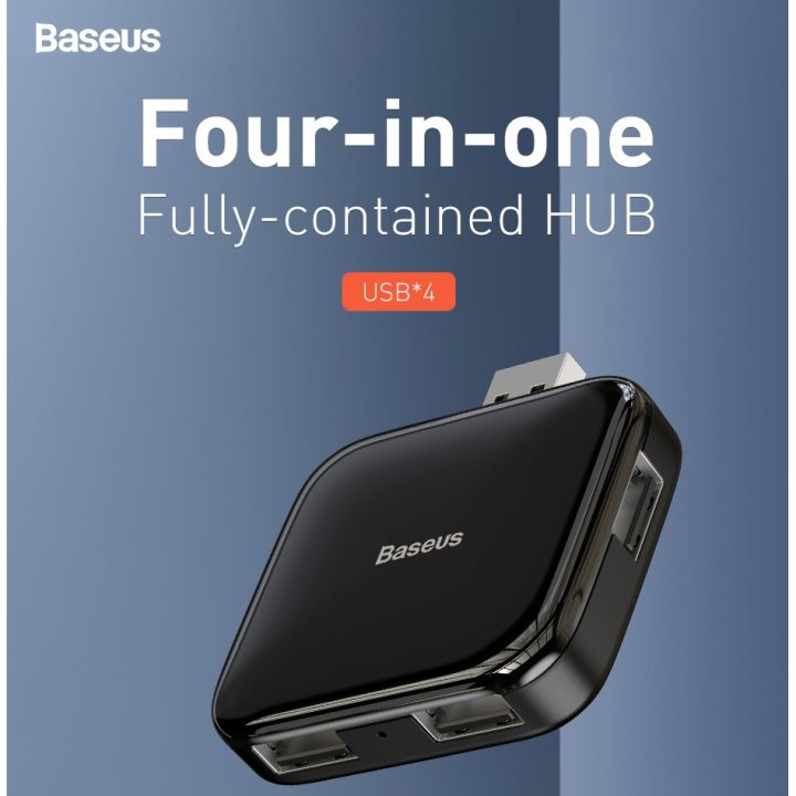 Baseus%20Fully%20Loaded%20Portable%204%20in%201%20USB%20HUB%20(%20Type-C%20to%20USB%202.0*4%20)%20-%20Image%202