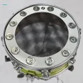 Bass Drum Tambourine Snare Drum Effect Bell Sturdy 12 Single Row Bells Mountable Durable Bass Drum. 