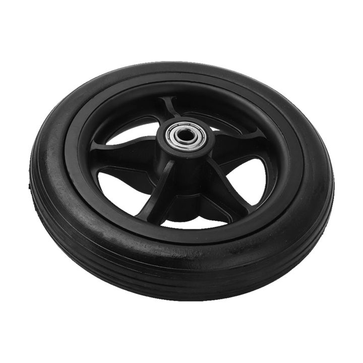 Wheelchair%20Caster,%20Rollator%20Tire%20Stable%20Rolling%20163mm%20OD%20PU%20Skidproof%20for%20Replacement%20-%20Image%208