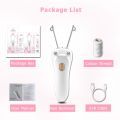 Electric Facial Hair Removal USB Rechargeable Women Beauty Epilator Defeatherer Cotton Thread Depilator for All Body Parts. 