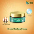 Lakshmi Krishna Naturals Crack Healing Cream For All types of Skin-50 g with Shea Butter, Beeswax, and Essential Oils ||Moisturizes and Soothes Dry, Rough Skin||(FROM INDIA)JEZ. 