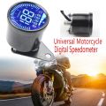 Universal Motorcycle Digital Speedometer Retro LCD Odometer Scooter ATV Meter Tachometer Indicator. 