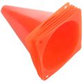 7-Inch Plastic Traffic Cones (6-Pack) Multi-Purpose Cone Traffic Cone. 