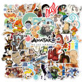 50PCS Cartoon Avatar The Last Airbender Stickers Helmet Luggage Phone Skateboard Bike Waterproof Decal Sticker Toys for Kids Gifts. 