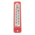 Terminal Power Distribution Block Kit Red 20Amps Power Distribution Block Bus Bar Precise Aluminum Alloy for Truck for Car. 