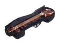 Tarafdar Sitar with Padded Case Nanda kolkata Double gourd Professional of 13 taraf strings Brown Wooden Sitar. 