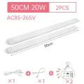 LED Strip Light Tube Light 220V 10W 20W Led Bar Lamp 30/50/60cm Tube Ceiling Wall Lamps Home Indoor Lighting Fixture For Kitchen Bedroom. 