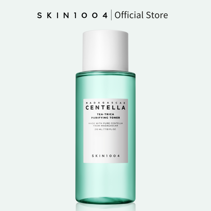 [SKIN1004 OFFICIAL] Madagascar Centella Tea-Trica Purifying Toner 210ml | Centella Asiatica Extract | soothe skin | acne prone skin | Tea Tree Leaf Water | Long Leaf Pine Extract