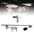 Drum Kits Extension Clamps Cymbal Expand Arm Cymbal Stand Holder Support. 