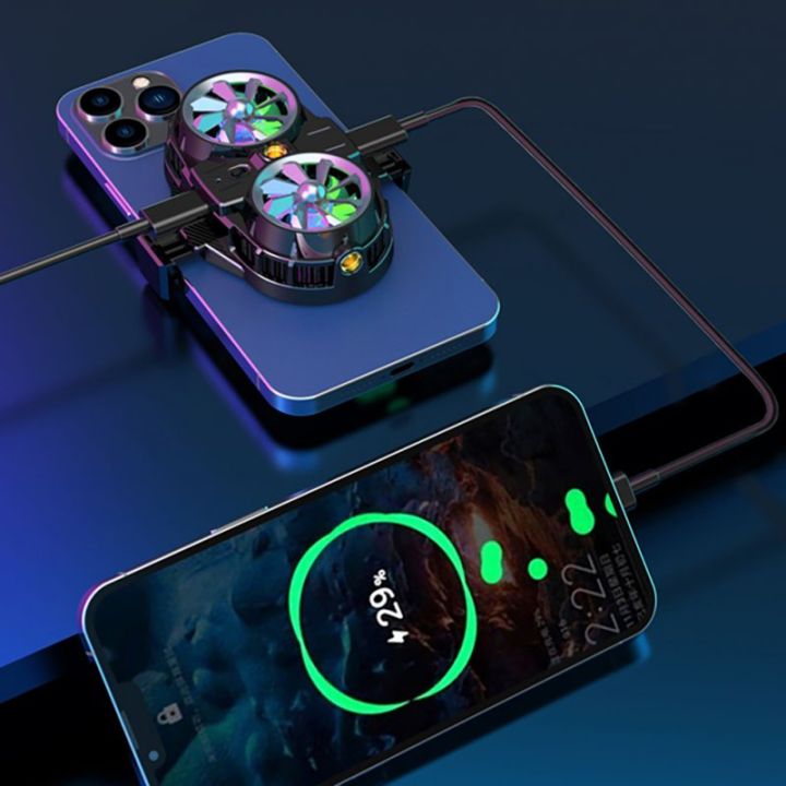 US%20X53%20Dual-Core%20Semiconductor%20Radiator%20Portable%20Adjustable%20Back%20Clip%20Silent%20Phone%20Cooling%20Fan%20Black%20-%20Image%202