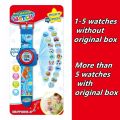 Cartoon 20 Pictures Dinosaur Projection Children Watch Baby Toy Boys Girls Kindergarten Gifts Kids Watches Clock Student Prizes. 