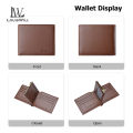 LouisWill PU Leather Fashion Wallets for Men. 