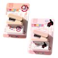 New Dachshund/Black Cat Stapler Use 24/6 Staples Mini Portable Manual Stapling Machine Labor-saving Portable Heavy Duty Stapler Bookbinding Supplies. 