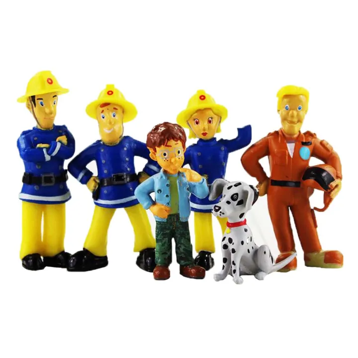 12pcs/set%20Cartoon%20Movie%20Fireman%20Sam%20Action%20Figure%20Toys%20Pvc%20Model%20Birthday%20S%20For%20Children%20-%20Image%203