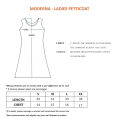 MODERNA Full Slip Soft Cotton Blend Chemise Under-Gown for Women. 